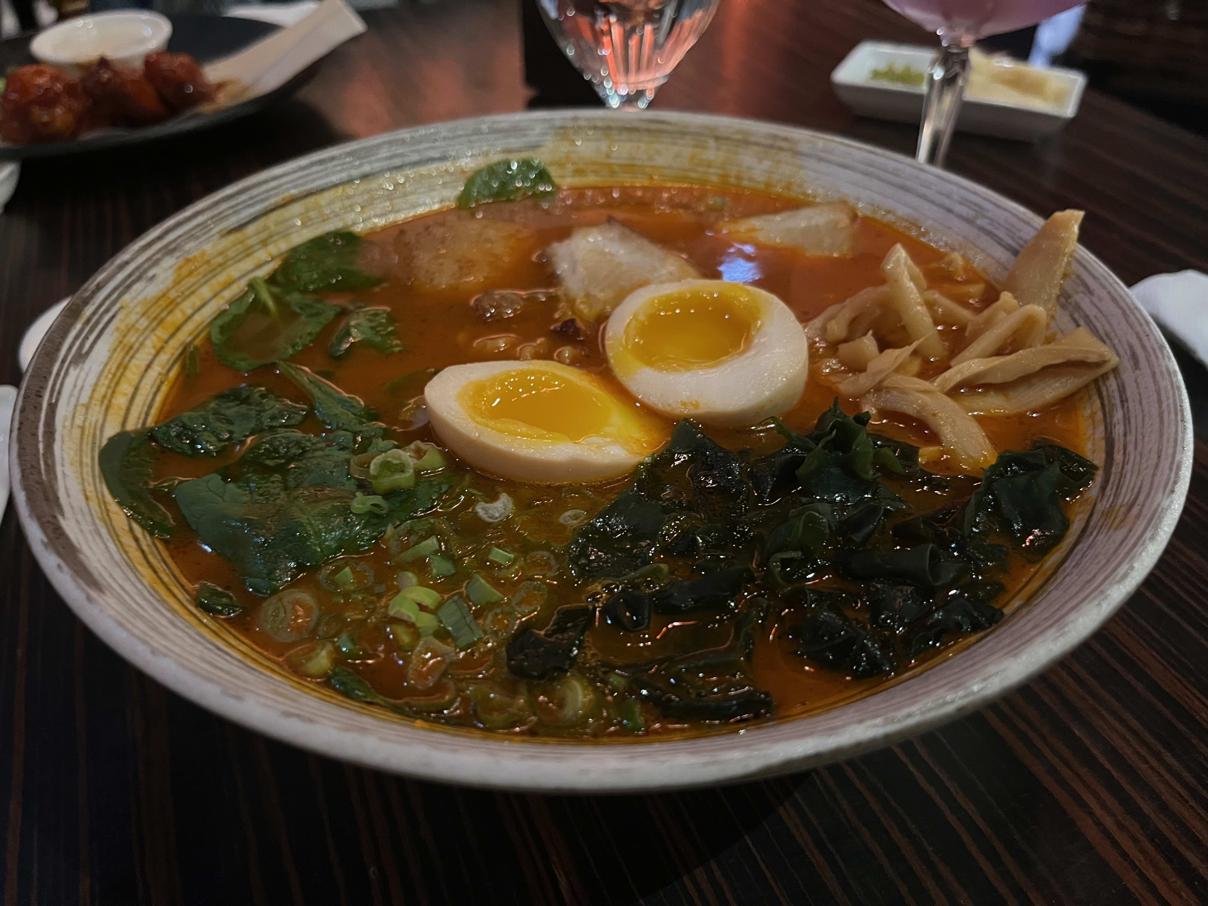 bowl of spicy miso ramen