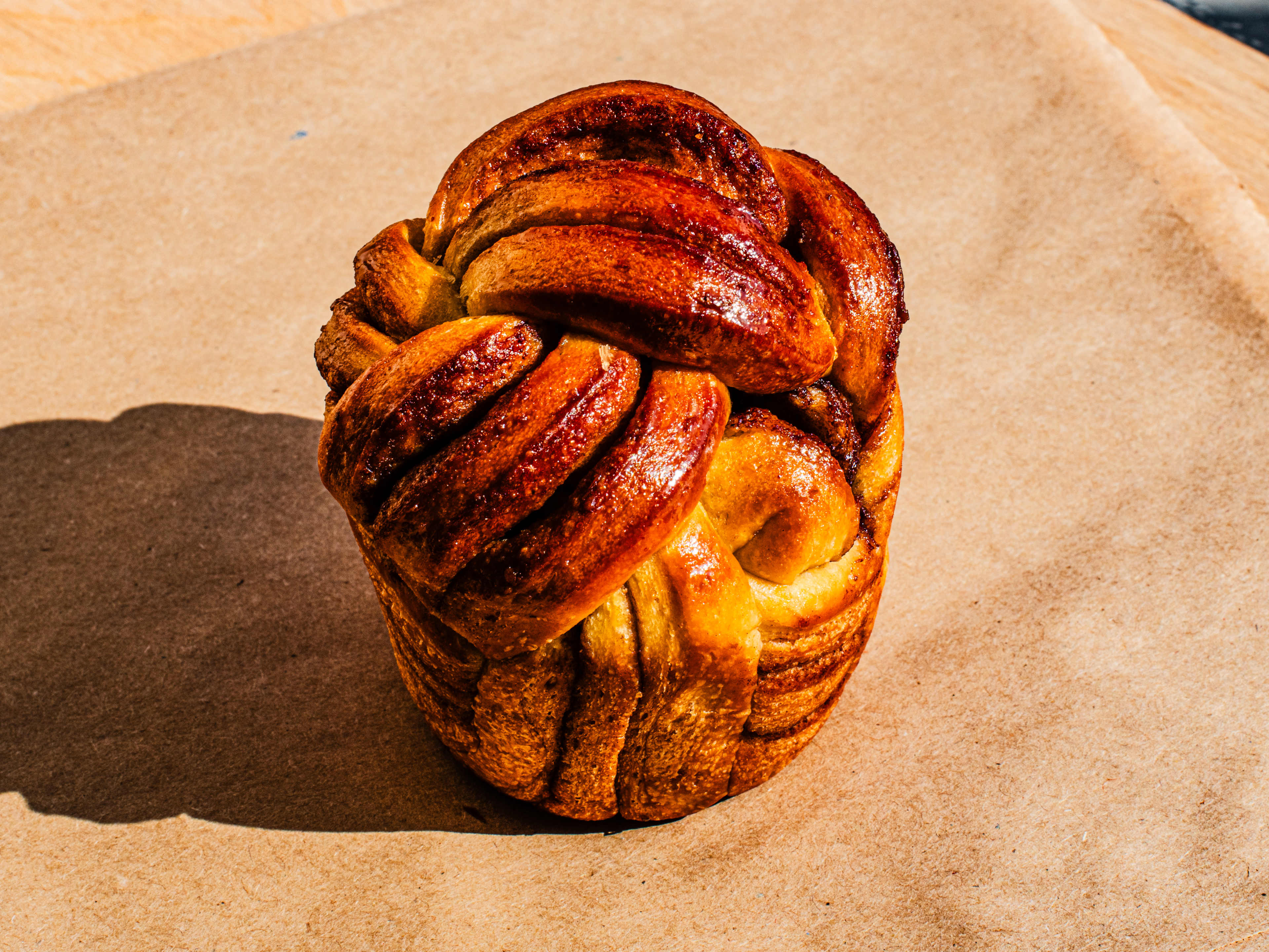 The caraway bun at Suba Bakery