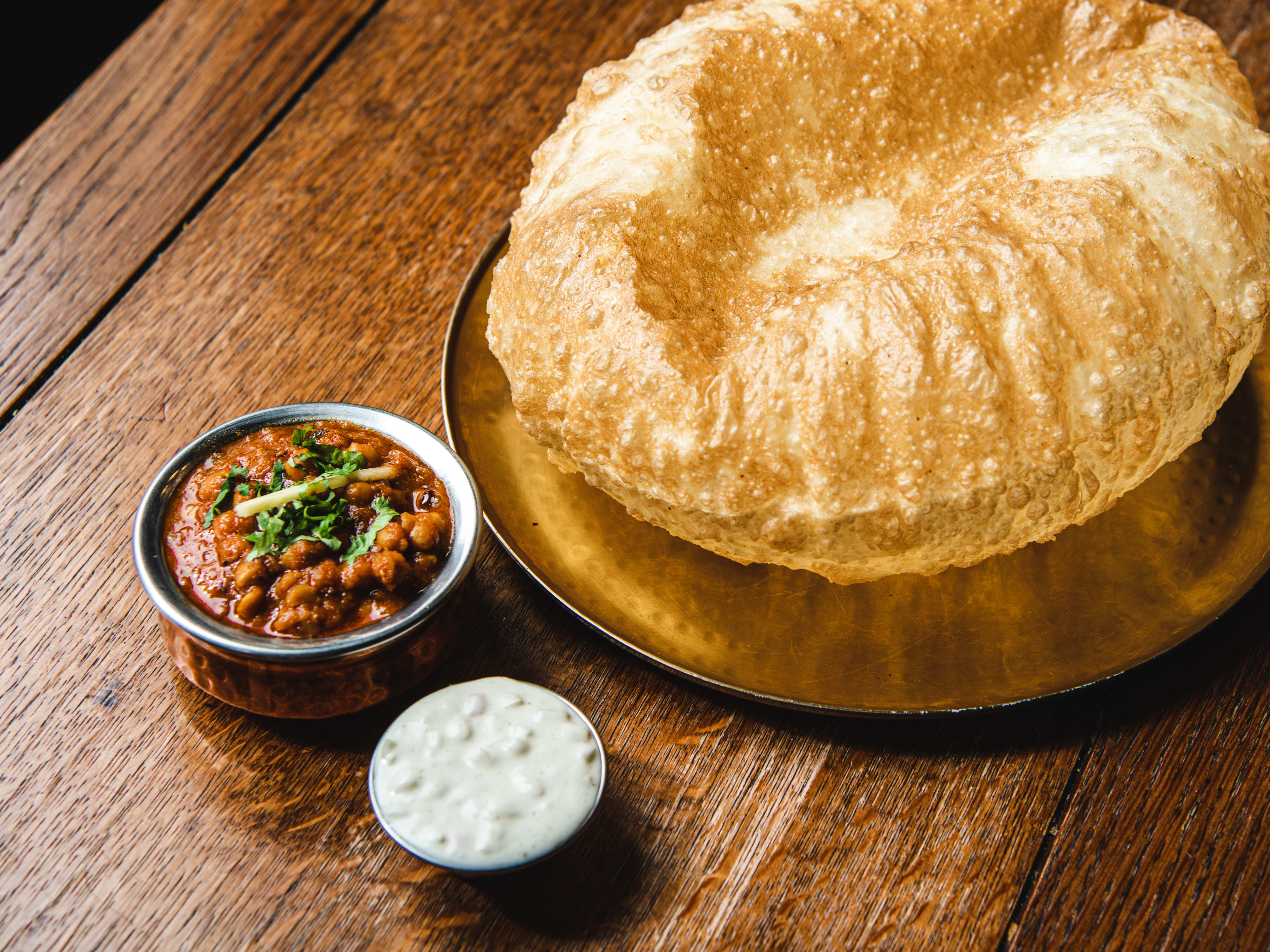The channa bhatura from The Tamil Prince.