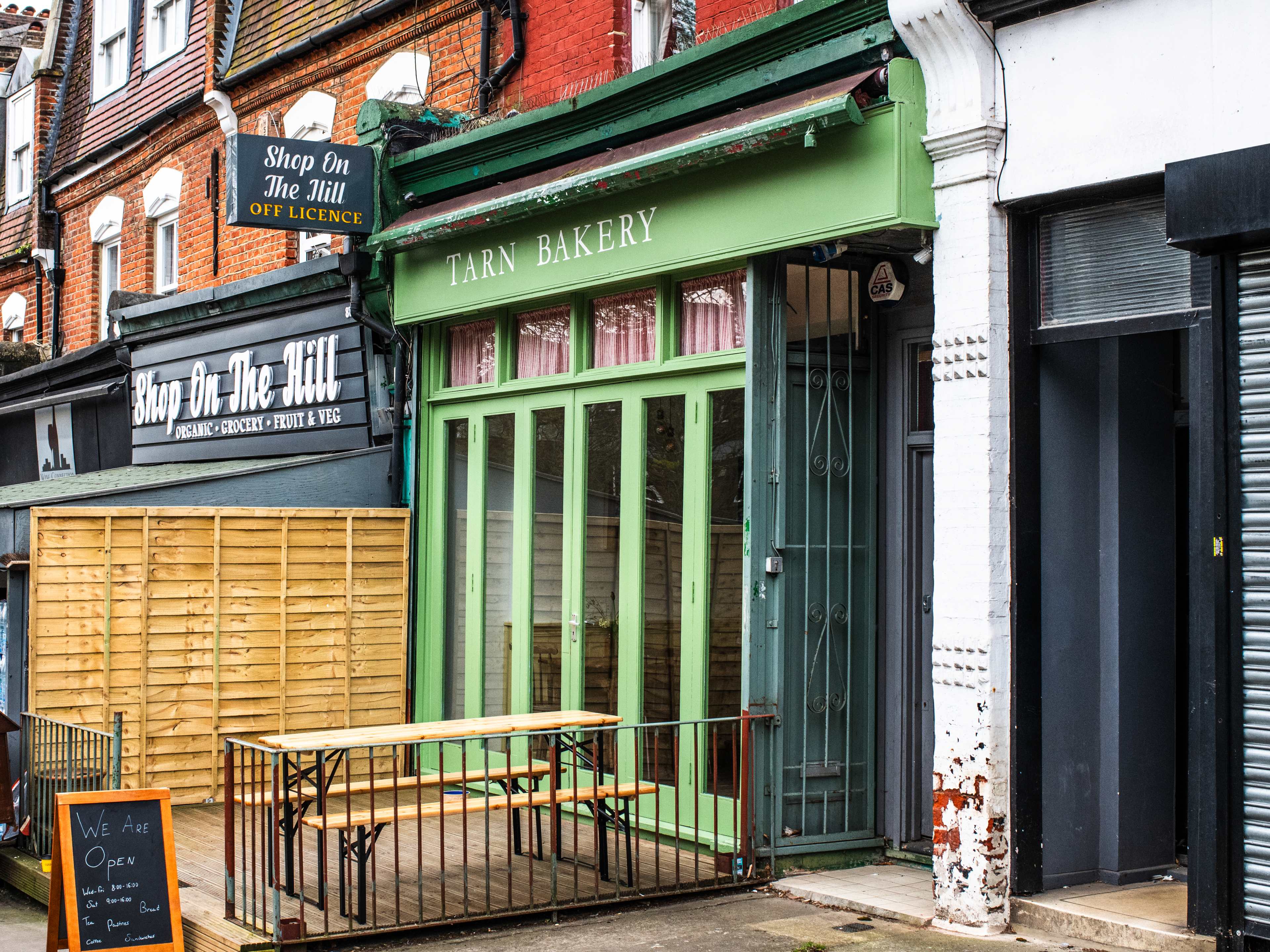 The exterior of Tarn Bakery