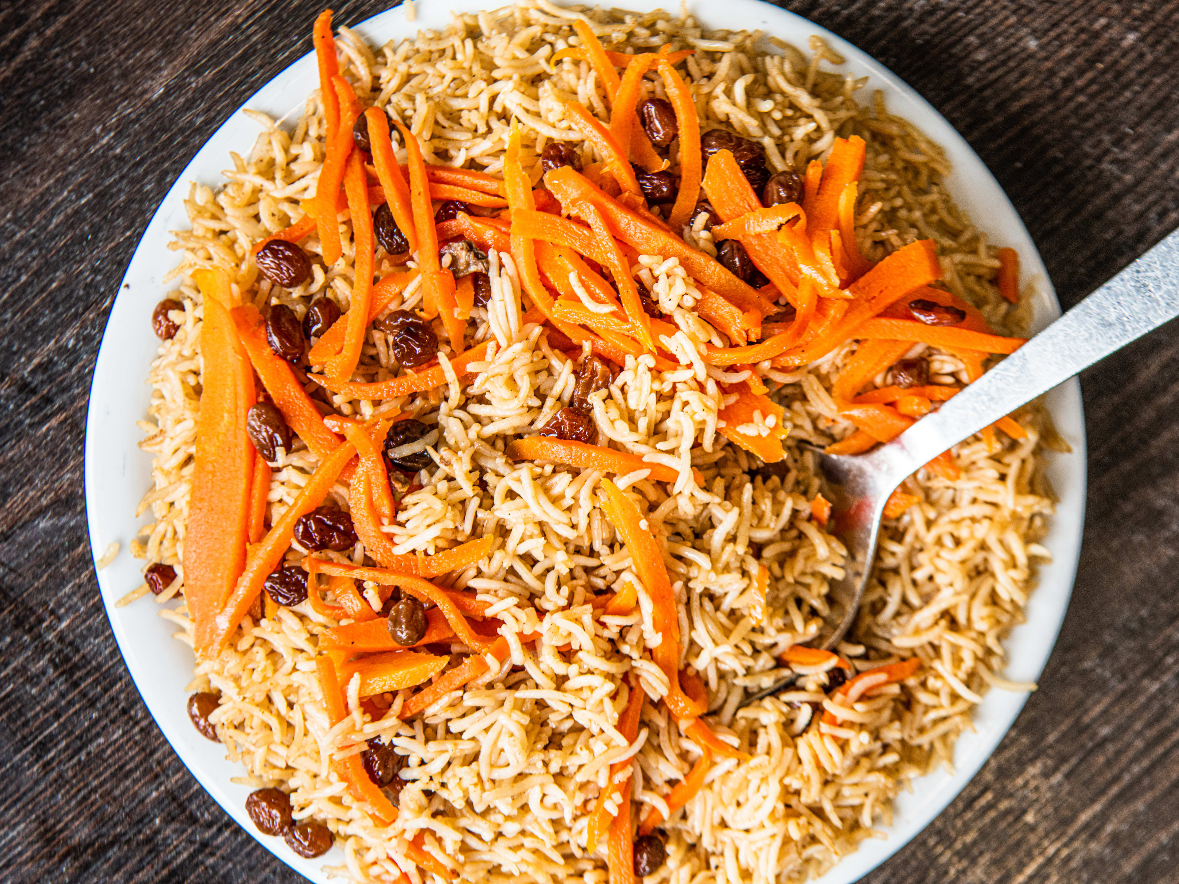 The kalbi pulao from Taste Of Pakistan.