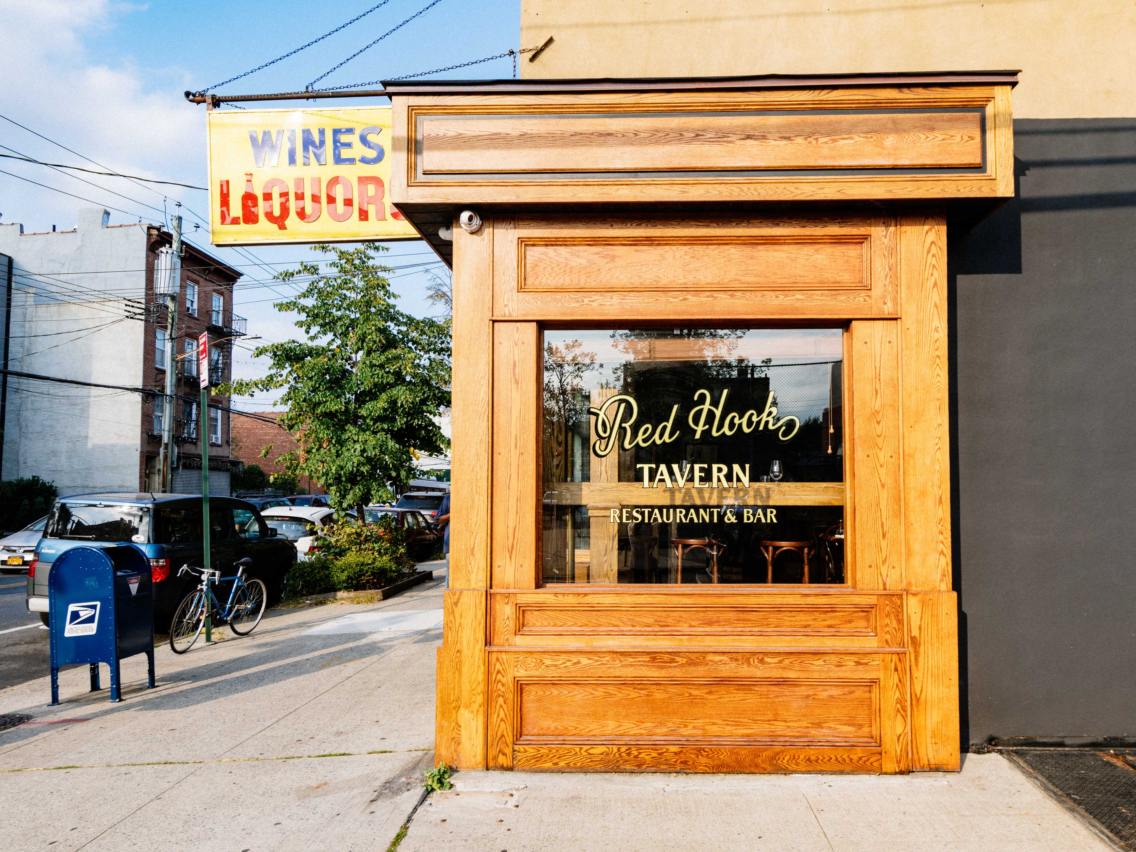 The exterior of Red Hook Tavern.