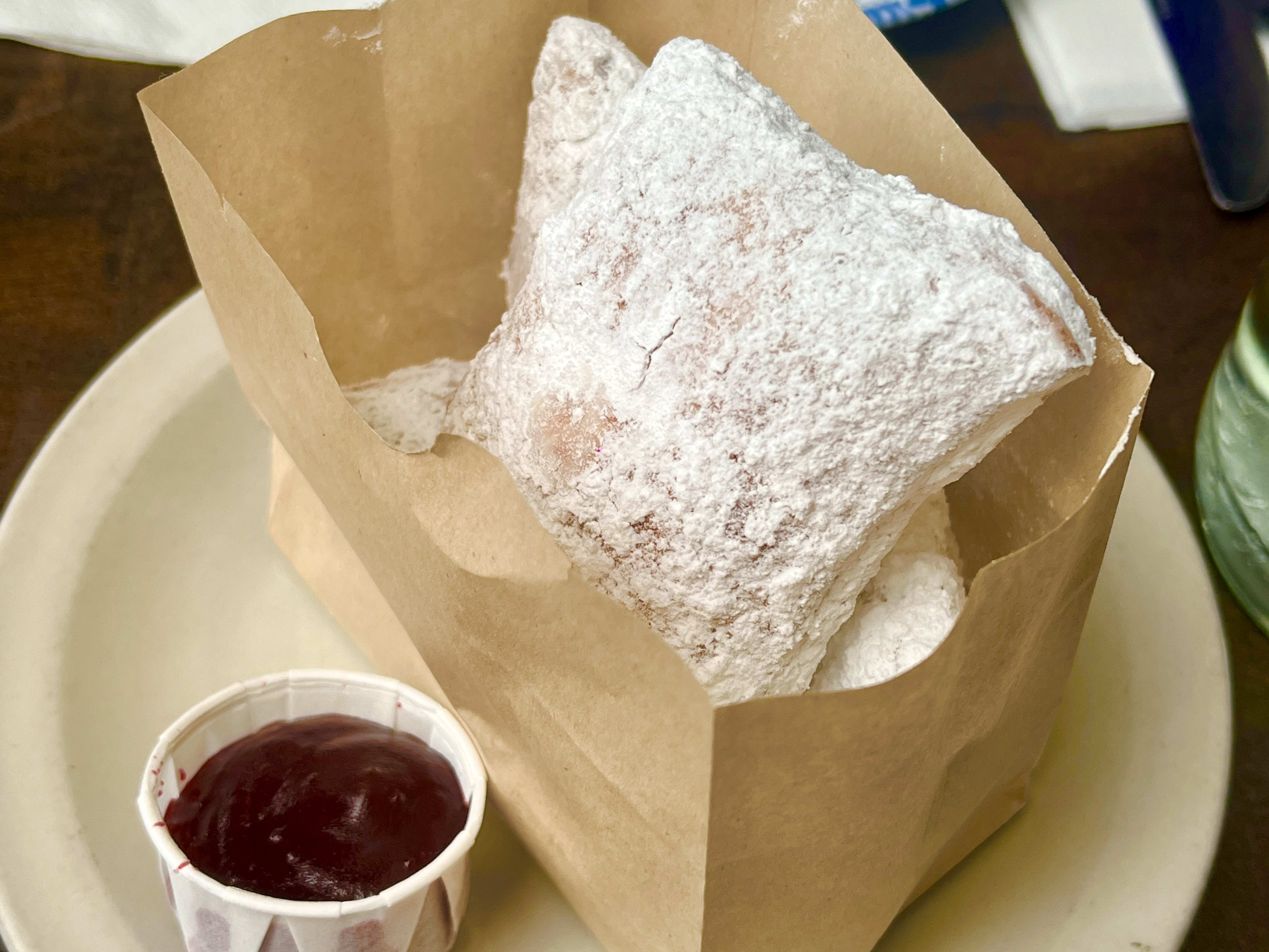 The New Orleans style beignets at The Front Porch.