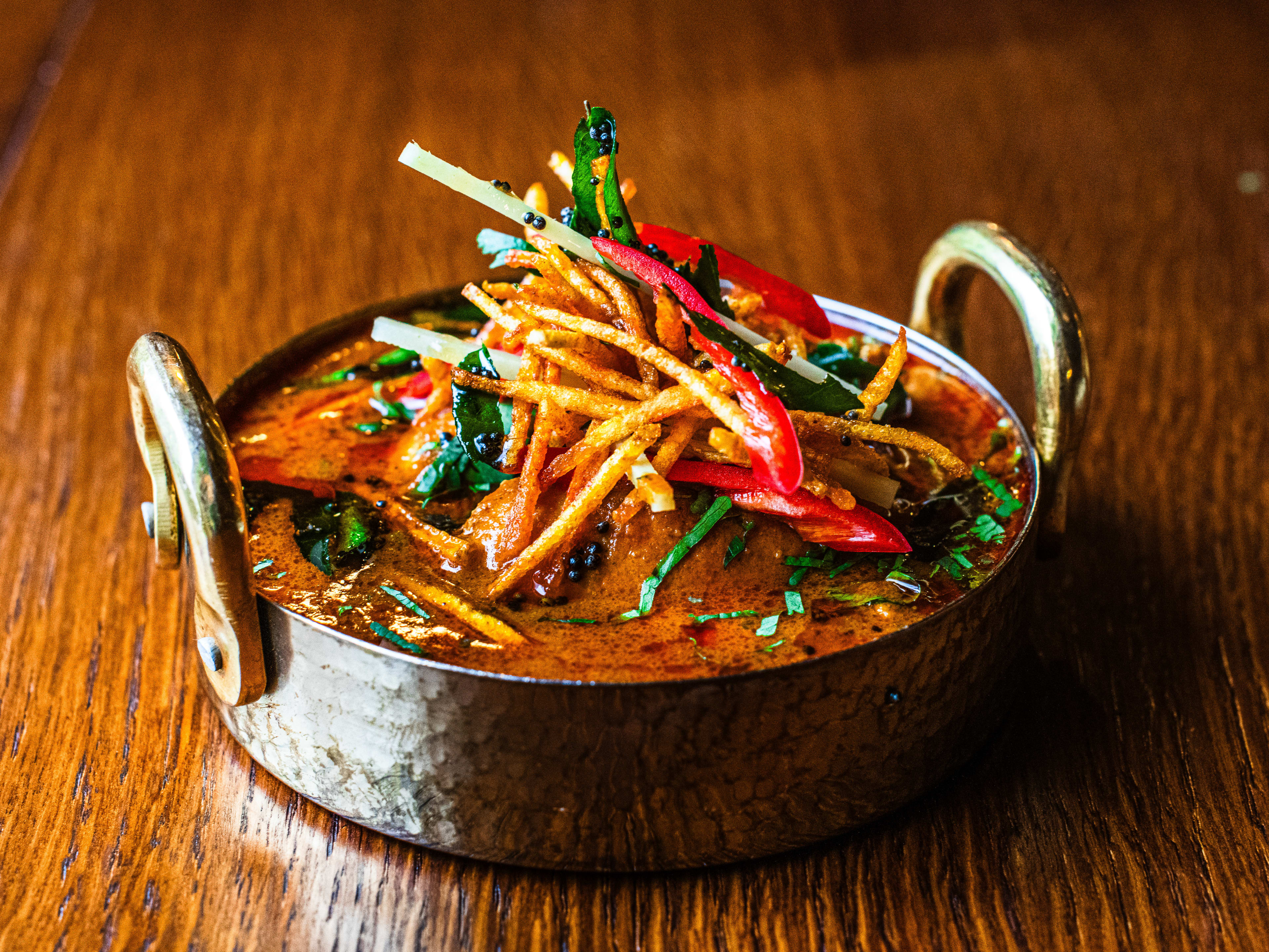 The Thanjavur Chicken Curry at The Tamil Crown.