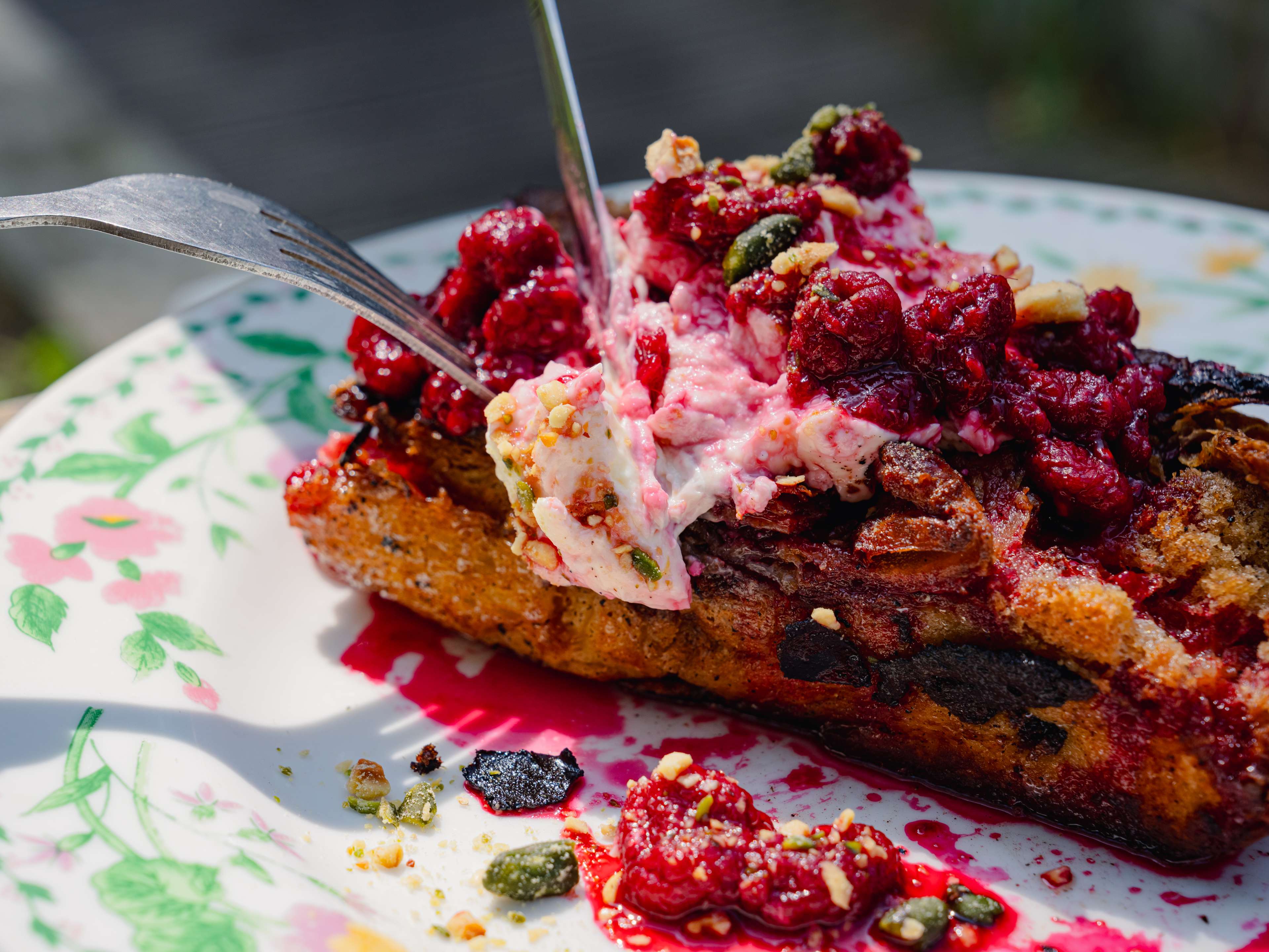 The french toast from The Allotment Kitchen.