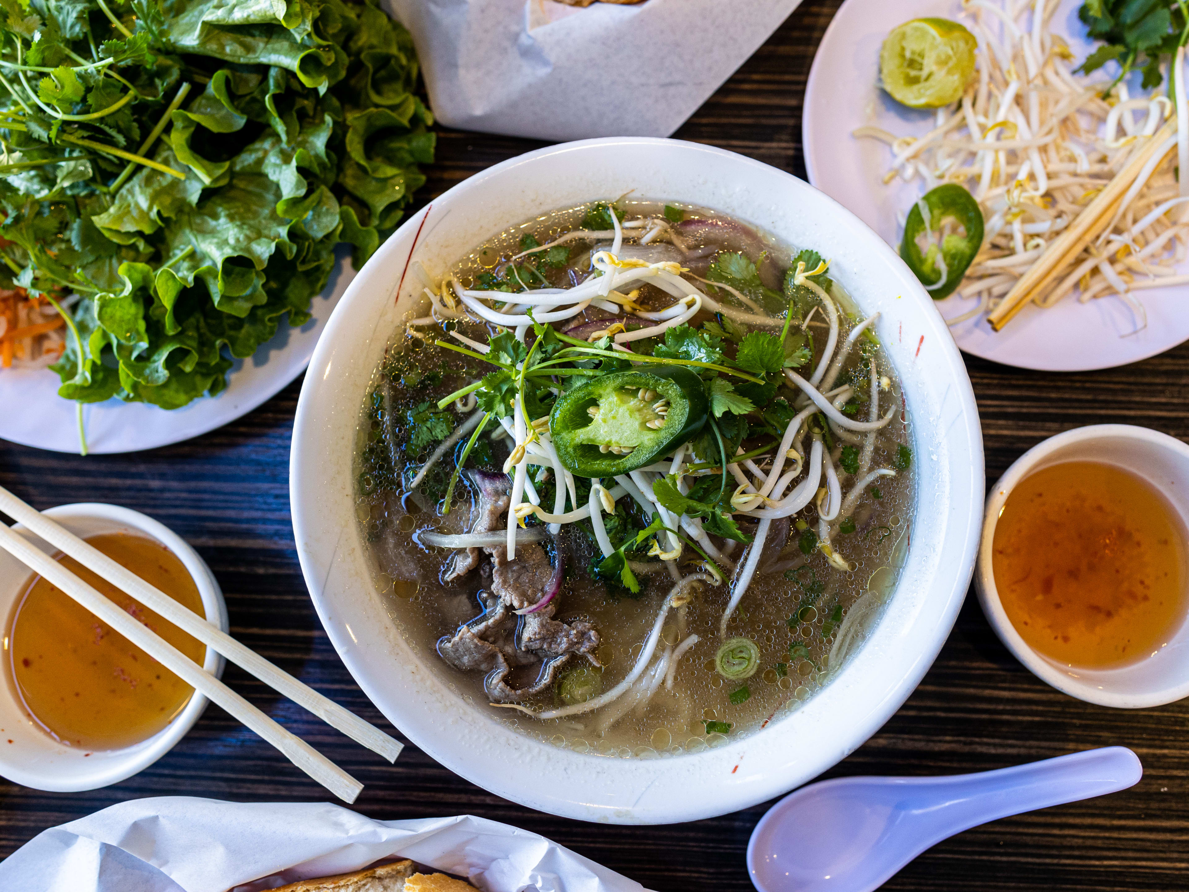 bowl of pho