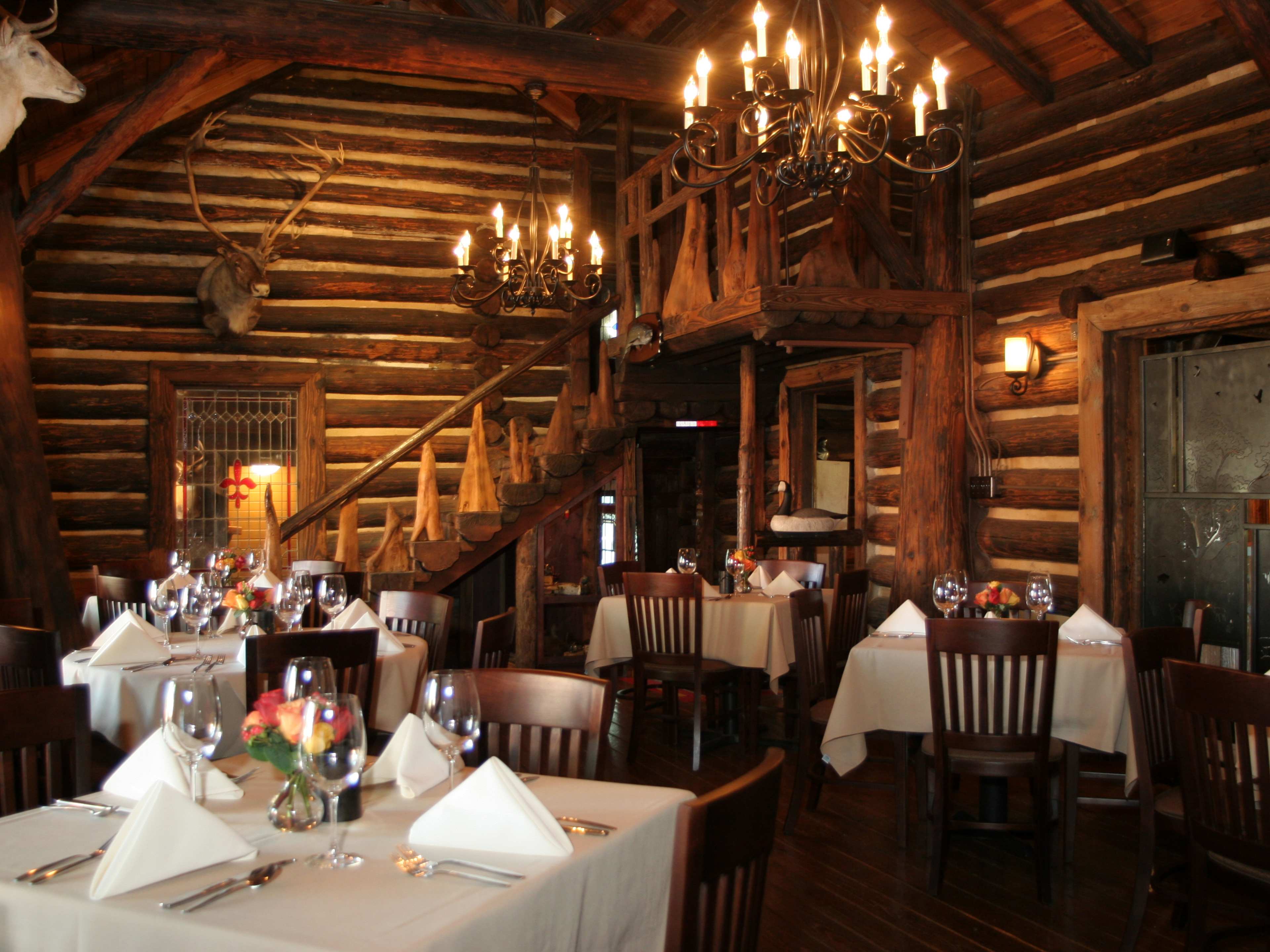 The Trophy Room at Rainbow Lodge.