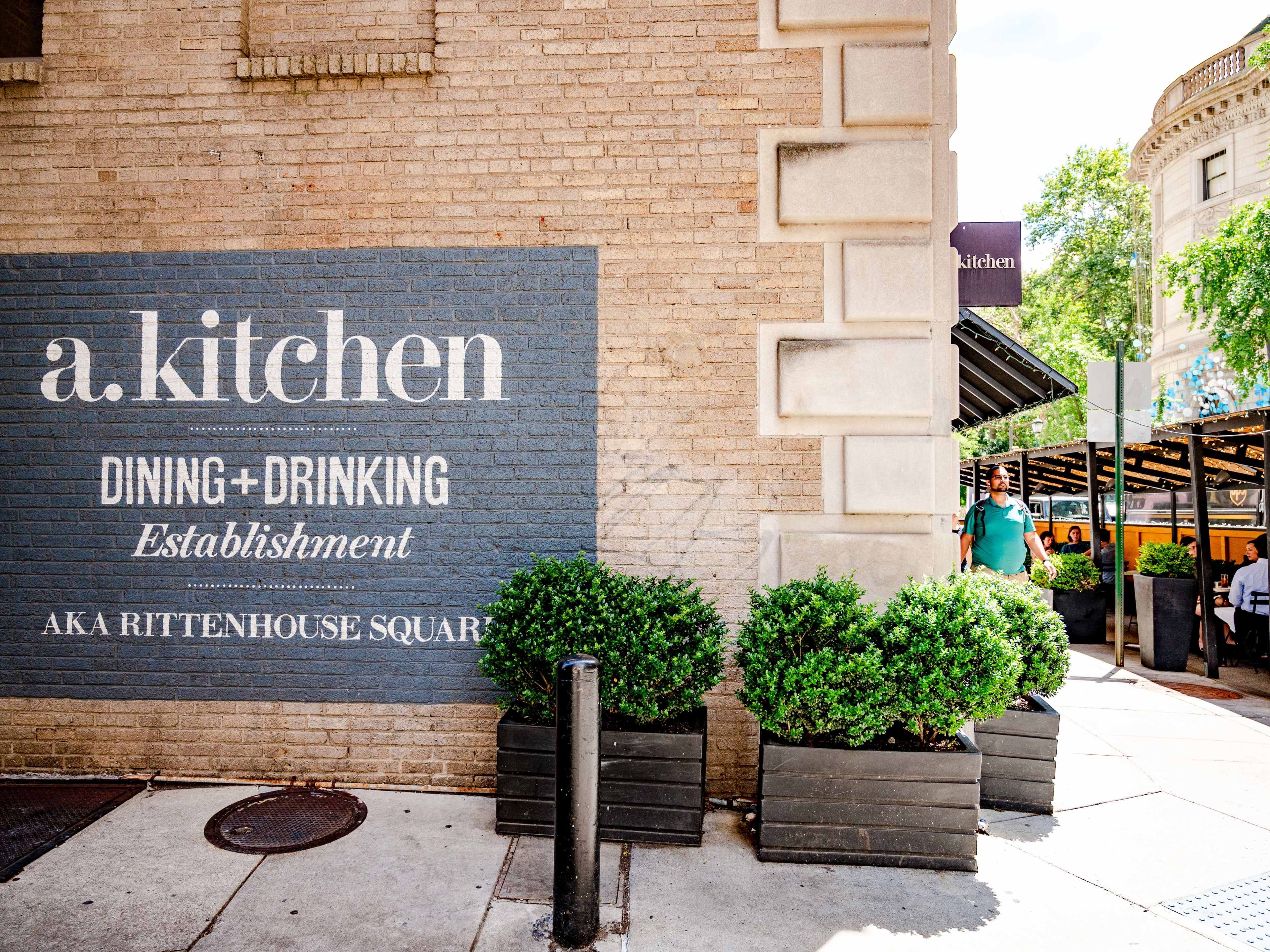 This is the exterior of a.kitchen.