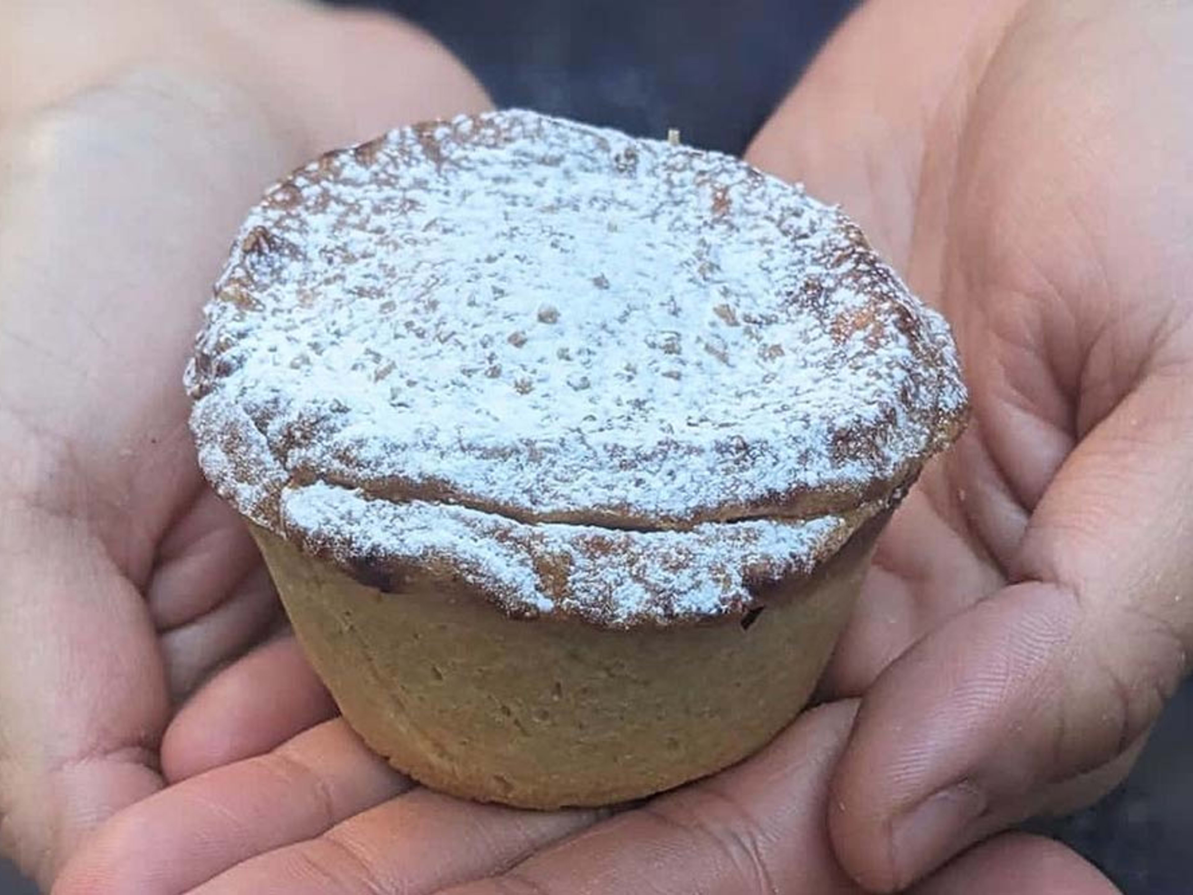 a pastry from Fortitude Bakehouse.