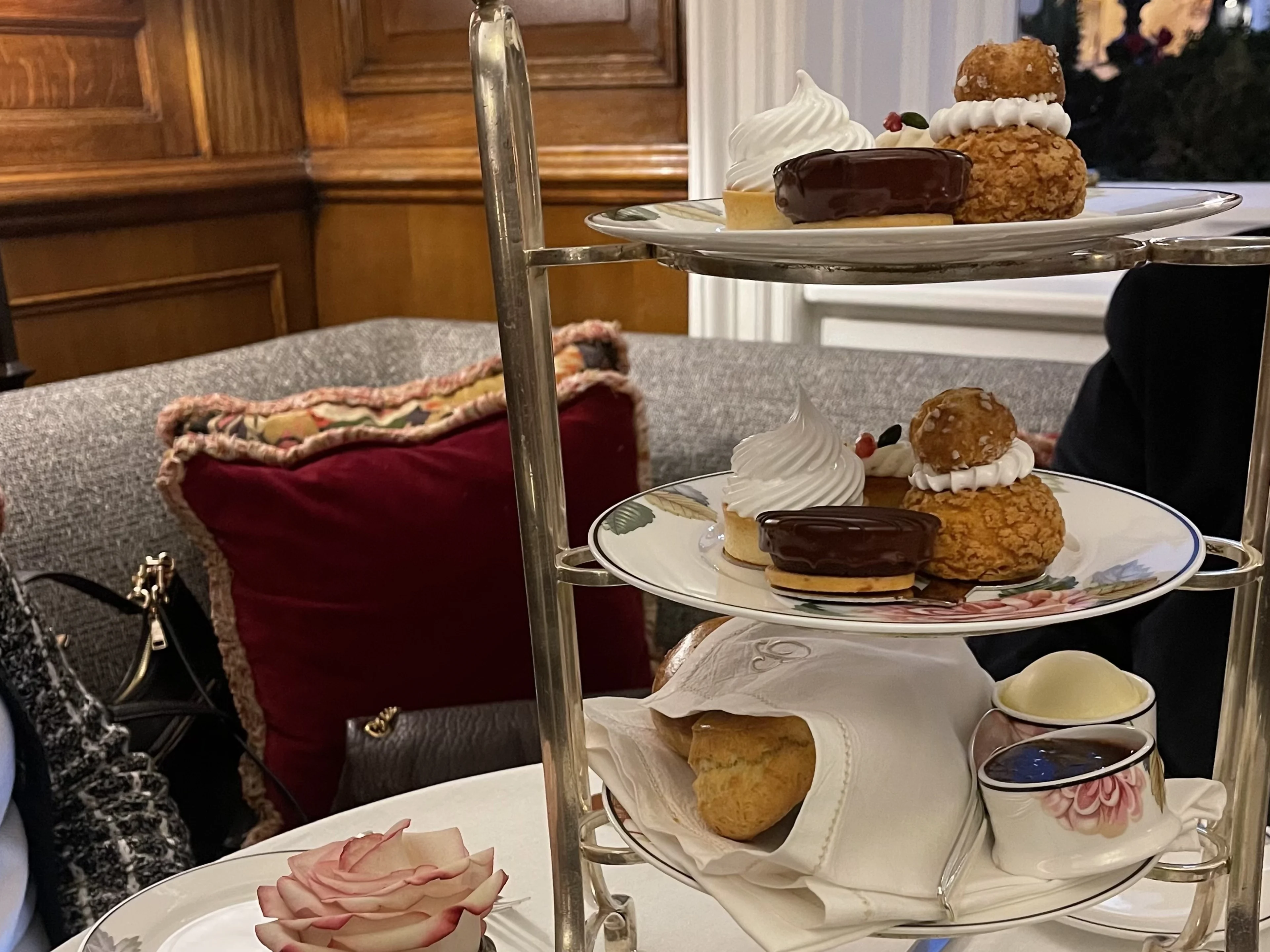 browns hotel afternoon tea dress code The 20 Best Teas In London - London afternoon tea Midnight Embroidered Dress | red black wedding dress Color:Sangria/Lilac