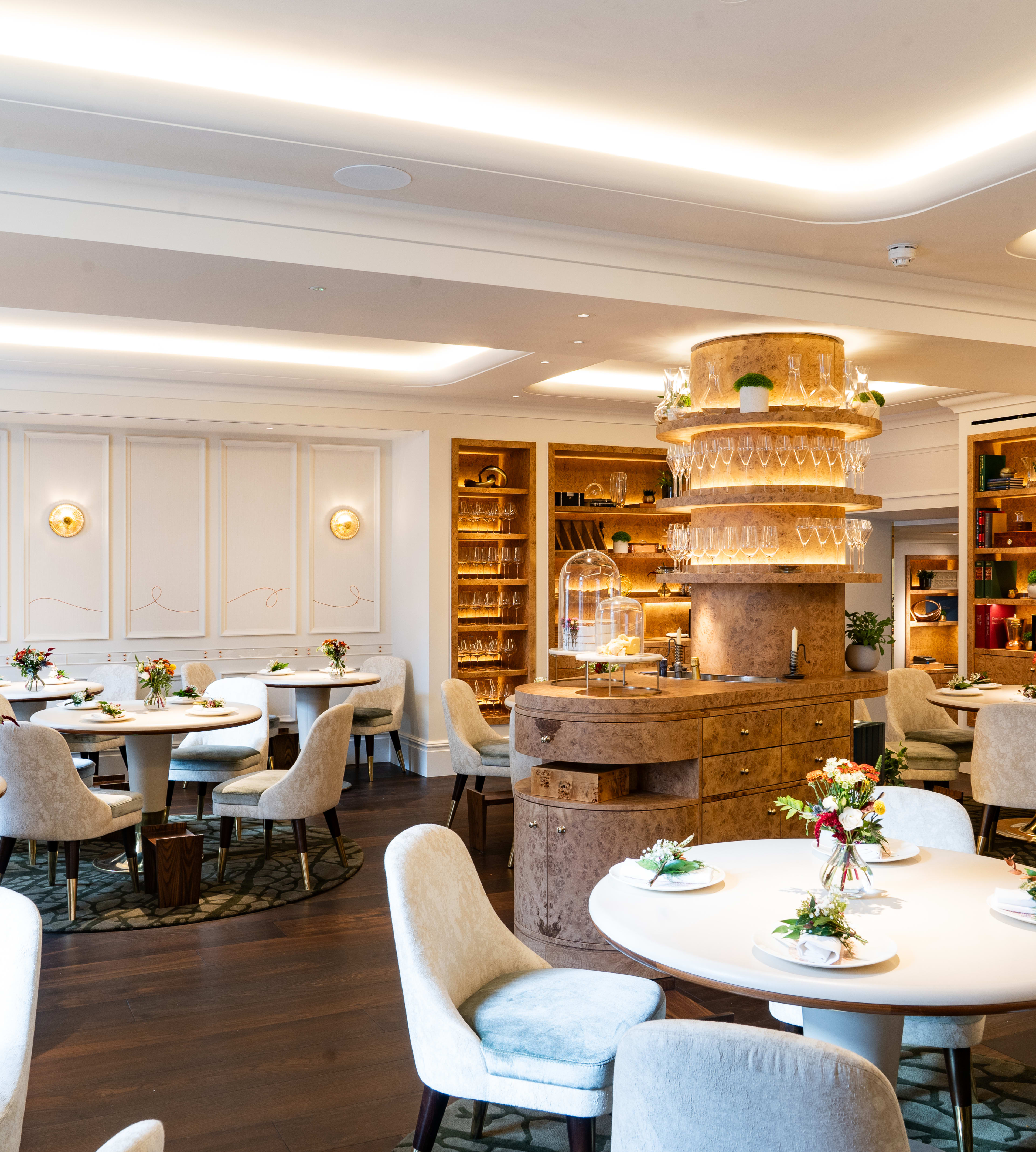 The interiors at Core By Clare Smyth