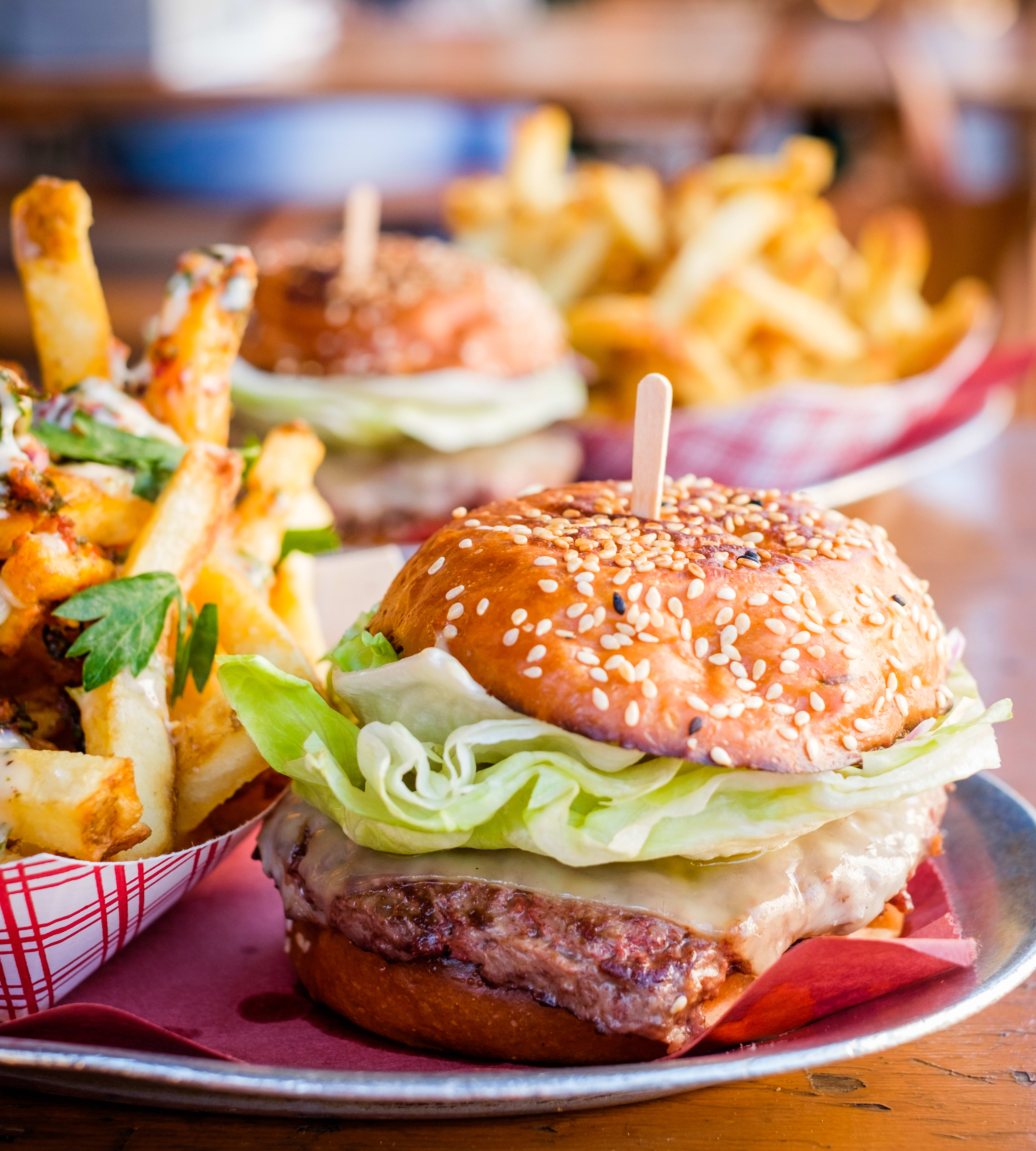 The burger at 4505 burgers and BBQ.