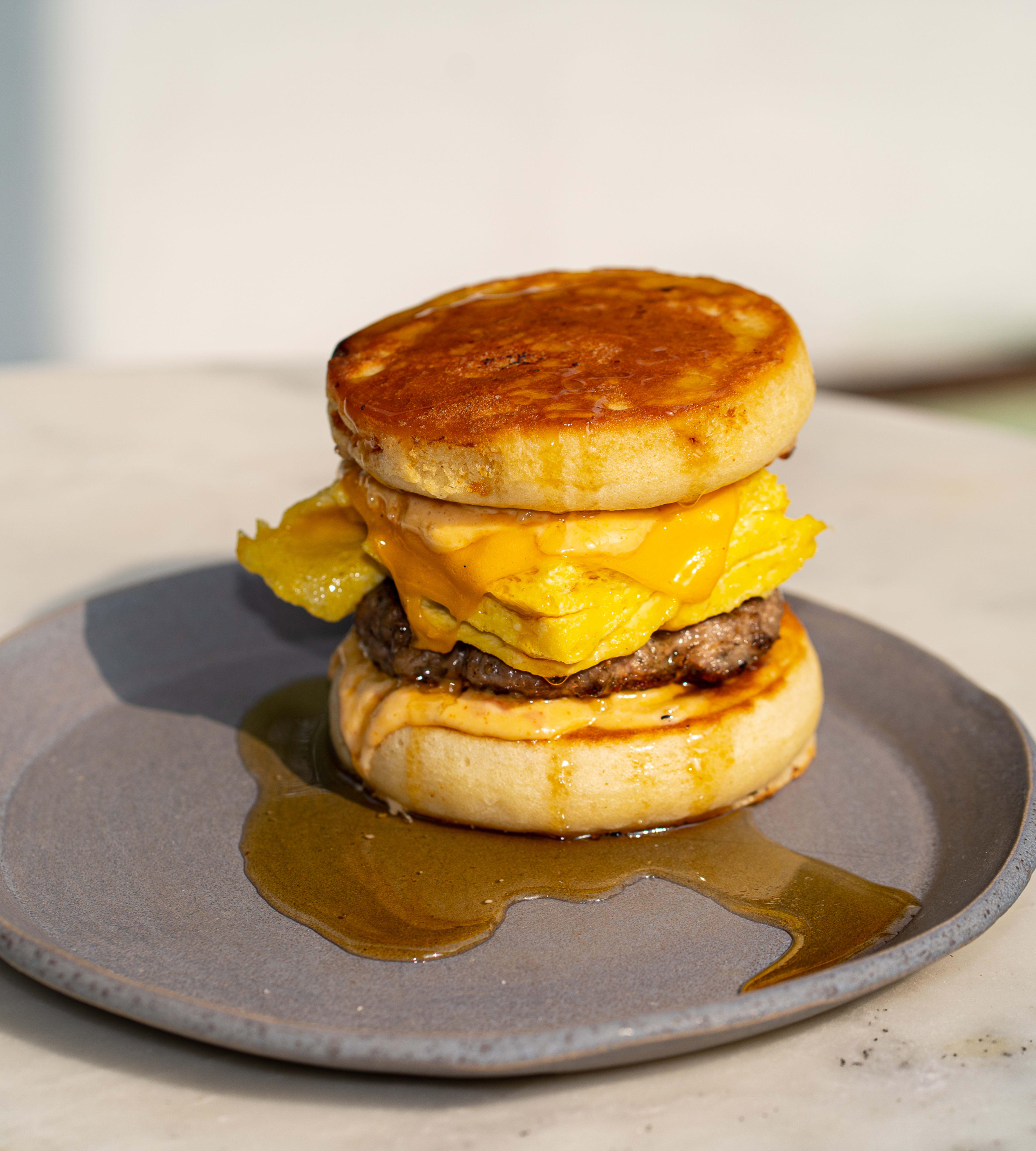 oh boy breakfast sandwich