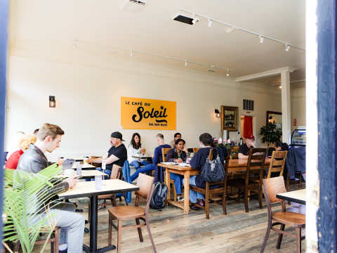 Le Cafe du Soleil by Brit Finnegan