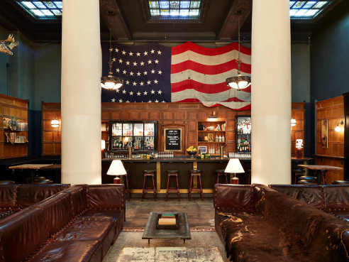 The Lobby Bar at Ace Hotel New York by Stephen Kent Johnson