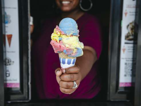 Double Scoop Ice Cream Atlanta (Drive-Thru Only) by Tabia S. Lisenbee-Parker