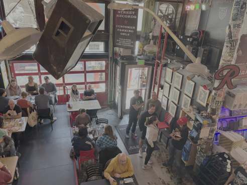 Easy Street Records & Cafe by Gabe Guarente