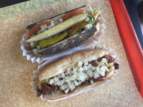 Fab Hot Dogs by Brant Cox