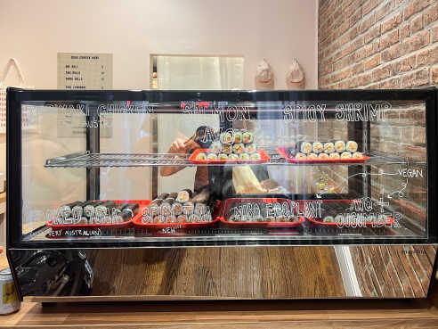 Sushi Counter by Willa Moore