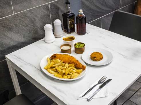 King Neptune Fish & Chip Shop Edgware by Aleksandra Boruch