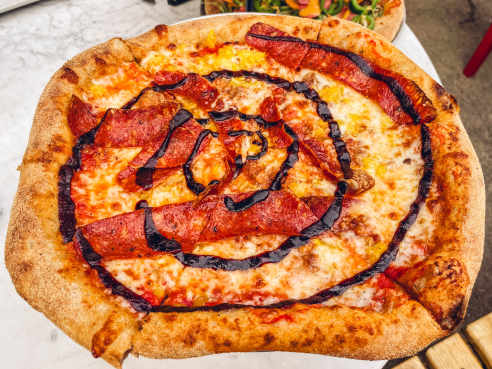 Red Wagon Pizza Company by Stacy Brooks