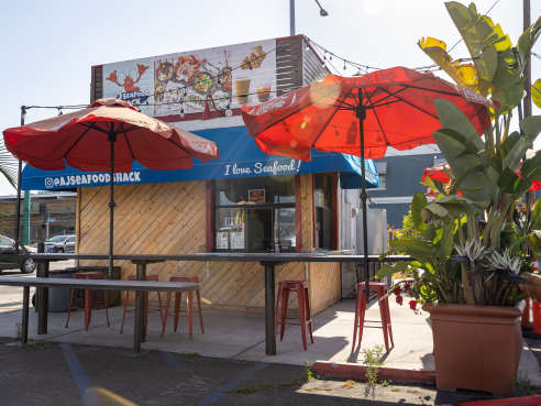 A&J seafood shack by Matt Gendal