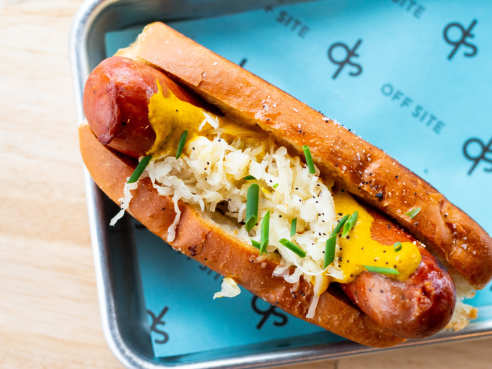 OFF SITE Kitchen / NO SEASONS Beer by @TheInfatuation