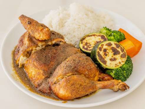 Rotisserie Chicken of California by Jakob Layman