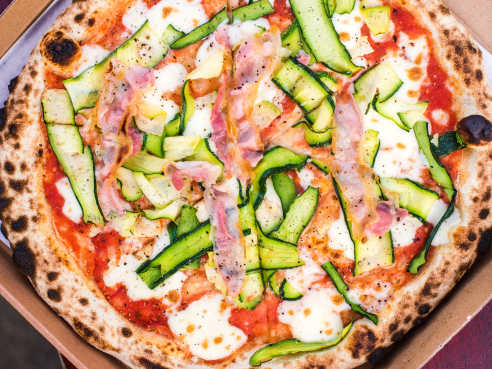 Yard Sale Pizza by Karolina Wiercigroch