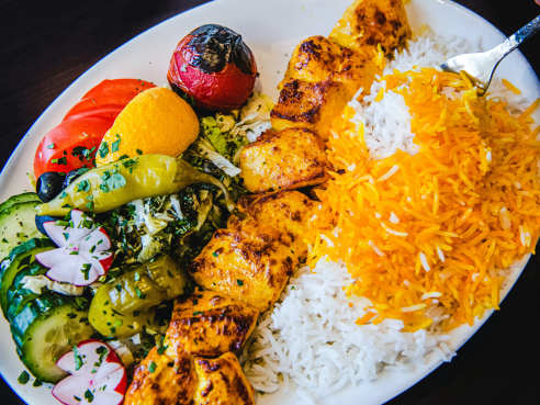 Sadaf Restaurant (Garden) by Aleksandra Boruch