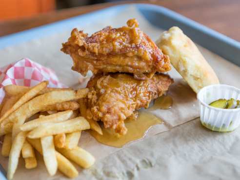 Honey's Kettle Fried Chicken by Jakob Layman