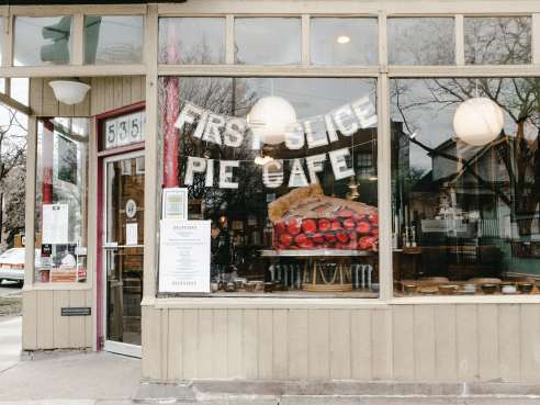 First Slice Pie Cafe by Susie Lacocque