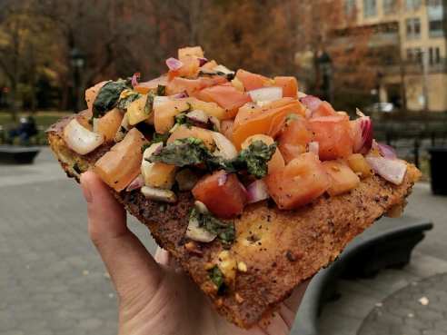 Village Square Pizza - West Village by @TheInfatuation