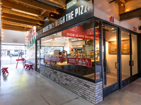 Triple Beam Pizza by @TheInfatuation