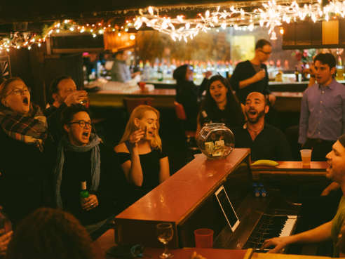 Marie's Crisis Café by @TheInfatuation