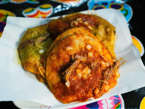 Chalupas Poblanas El Tlecuile by @TheInfatuation