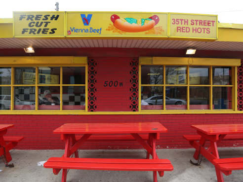 35th Street Red Hots by Christina Slaton