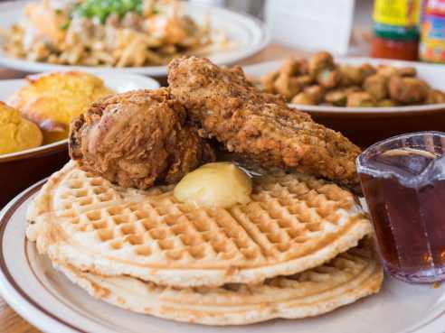 Fat's Chicken and Waffles by @TheInfatuation