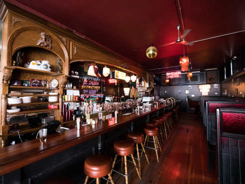 Dino's Tomato Pie by @TheInfatuation