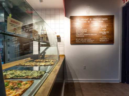 Triple Beam Pizza by @TheInfatuation