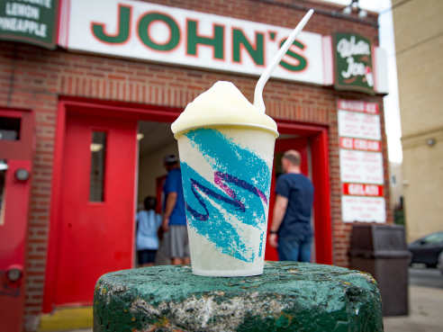 John's Water Ice by @TheInfatuation