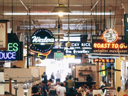 Grand Central Market by Benji Dell