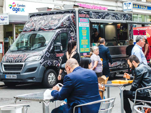 Leather Lane Market by Karolina Wiercigroch