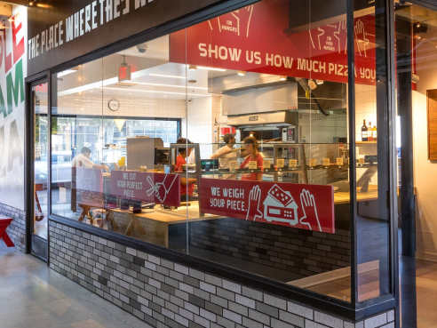 Triple Beam Pizza by Jakob Layman