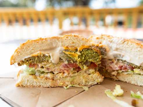 Falafel Burger by Nicolai McCrary