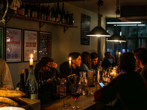 107 Wine Bar by Aleksandra Boruch