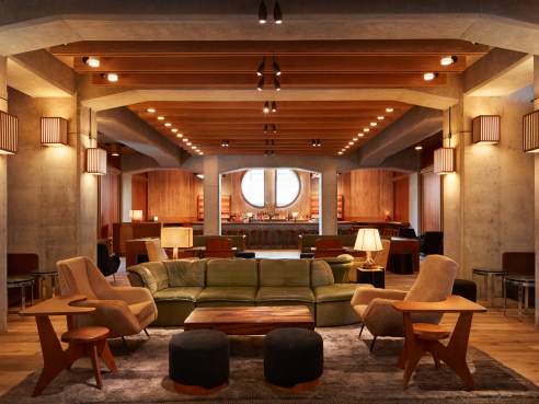 The Lobby at Ace Hotel Brooklyn by Stephen Kent Johnson