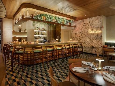 Berimbau Brazilian Table - 36th Street by Vinicius Carvalho