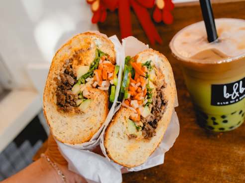 b&b | Banh Mi & Boba by Brit Finnegan