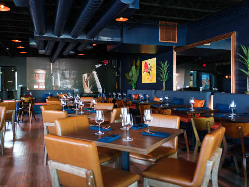 Blue Tuba by Quit Nguyen